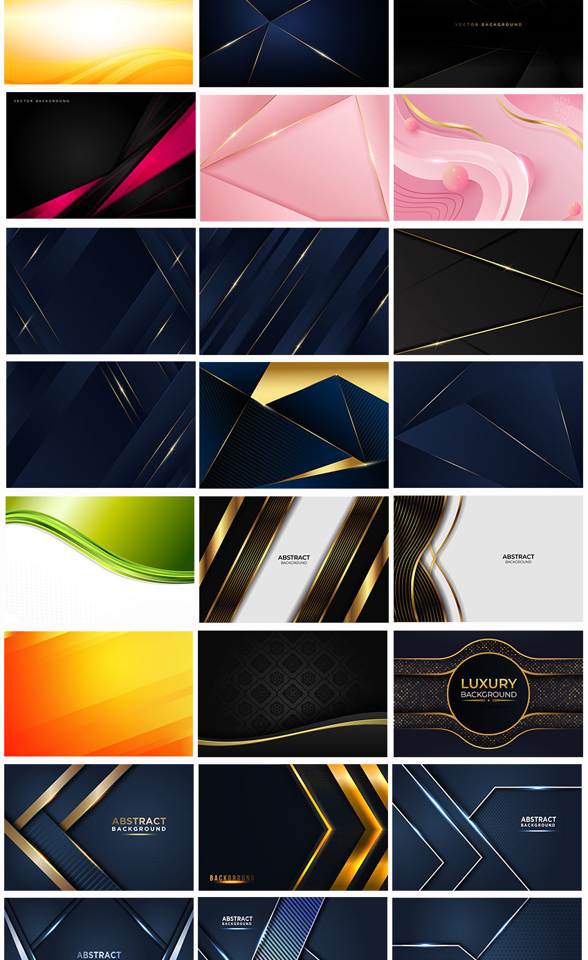 背景素材-500款抽象科技几何图形背景素材合集 图片素材 sucaiwan.com