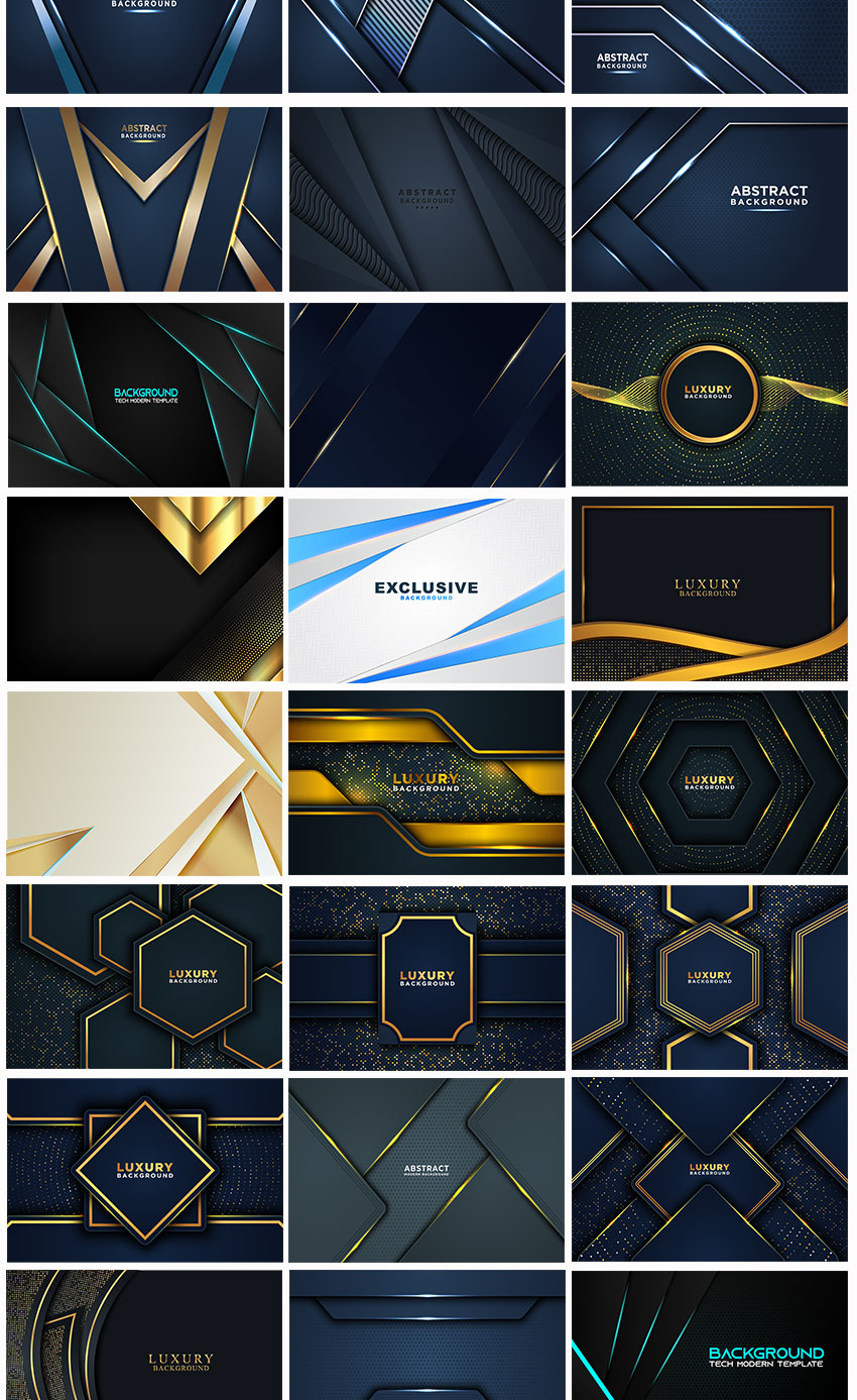 背景素材-500款抽象科技几何图形背景素材合集 图片素材 sucaiwan.com