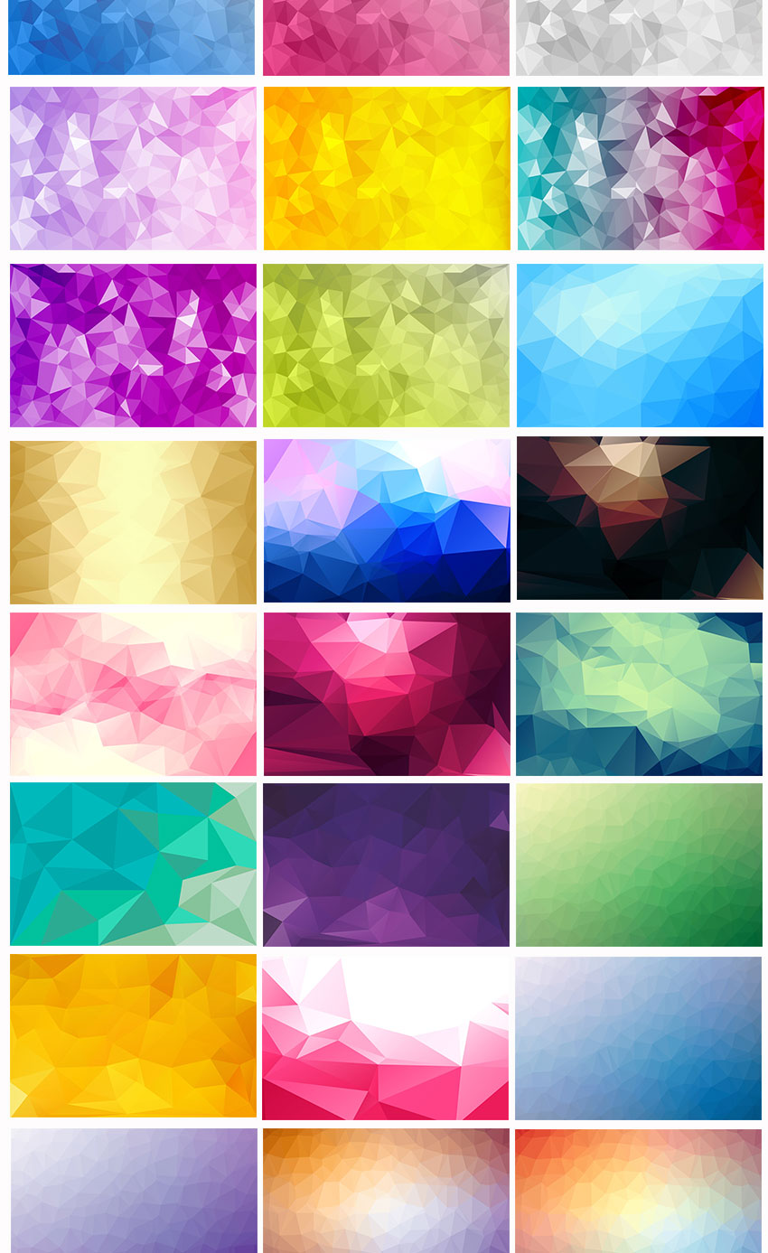 背景素材-500款抽象科技几何图形背景素材合集 图片素材 sucaiwan.com