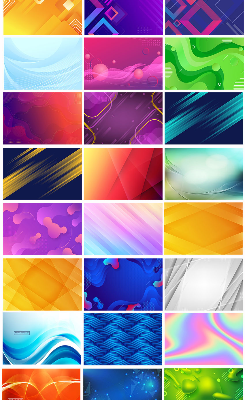 背景素材-500款抽象科技几何图形背景素材合集 图片素材 sucaiwan.com