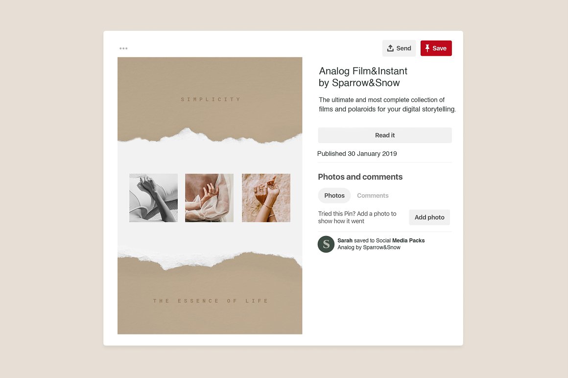 高级婚纱样片商业性宣发INS竖屏排版故事PSD模板 Paper and Film Social Kit 样机素材 第6张-素材湾丨精选海外优质设计素材资源 高级婚纱样片商业性宣发INS竖屏排版故事PSD模板 Paper and Film Social Kit 样机素材 sucaiwan.com