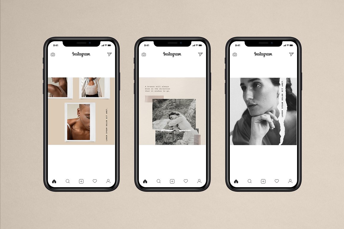 高级婚纱样片商业性宣发INS竖屏排版故事PSD模板 Paper and Film Social Kit 样机素材 第7张-素材湾丨精选海外优质设计素材资源 高级婚纱样片商业性宣发INS竖屏排版故事PSD模板 Paper and Film Social Kit 样机素材 sucaiwan.com