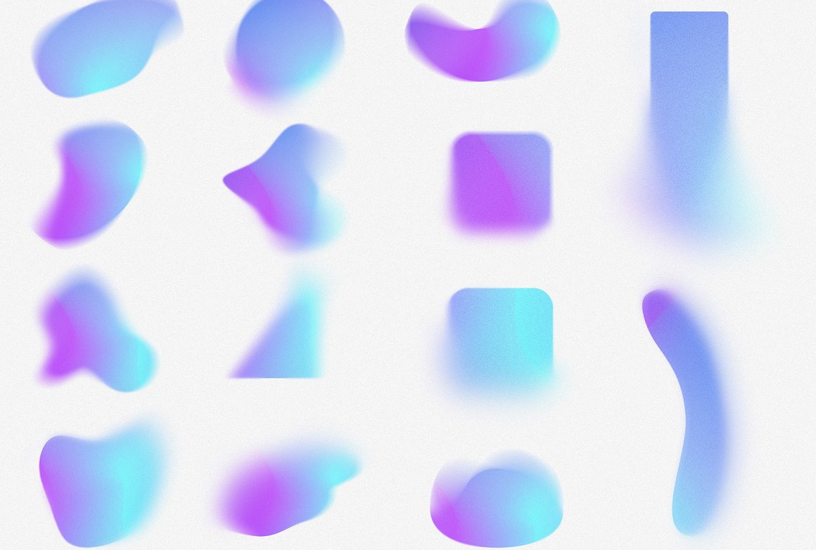 40款优雅弥散光颗粒渐变网格形状抽象艺术背景图形PNG元素壁纸桌面设计套装 Grainy Mesh Gradient Shape Maker PSD 图片素材 第2张-素材湾丨精选海外优质设计素材资源 40款优雅弥散光颗粒渐变网格形状抽象艺术背景图形PNG元素壁纸桌面设计套装 Grainy Mesh Gradient Shape Maker PSD 图片素材 sucaiwan.com