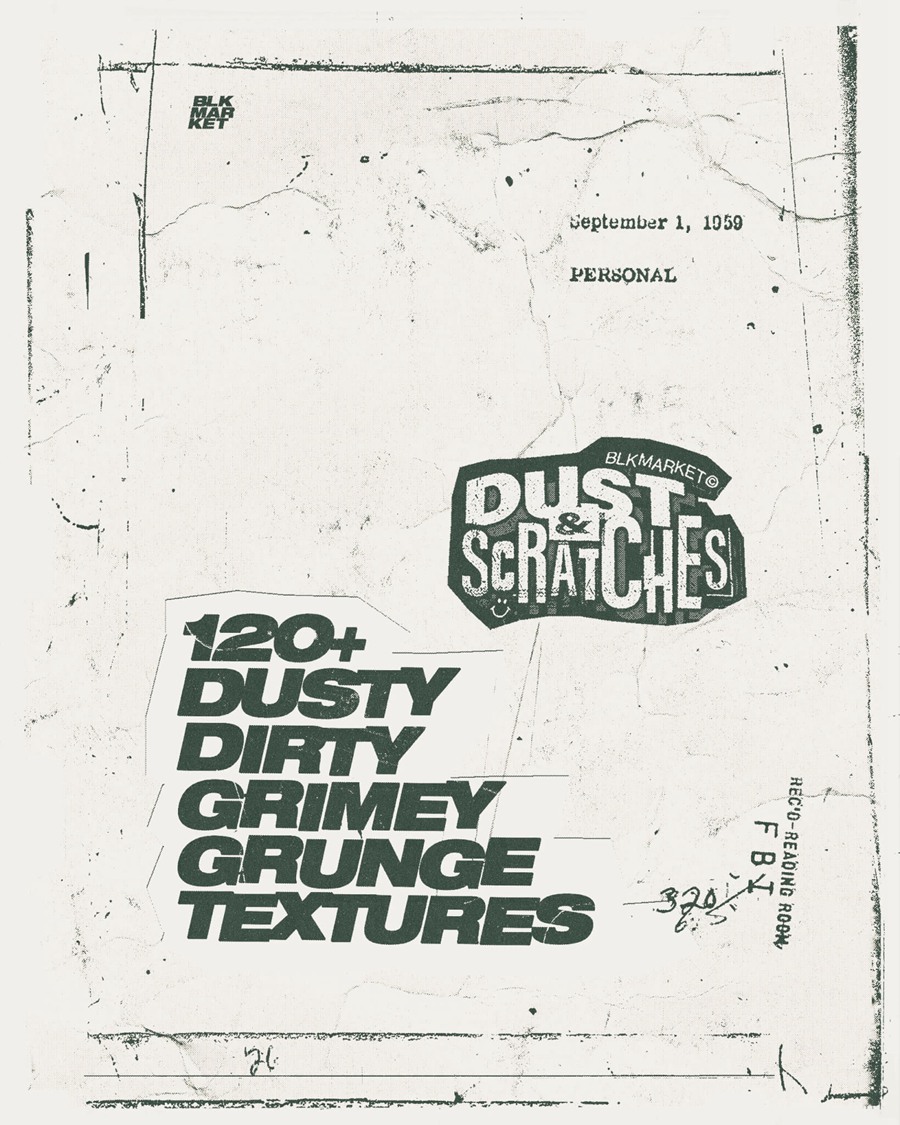 120多种高分辨率灰尘肮脏粗糙损划痕纹理叠加素材 Blkmarket – Dust & Scratches 图片素材 第6张-素材湾丨精选海外优质设计素材资源 120多种高分辨率灰尘肮脏粗糙损划痕纹理叠加素材 Blkmarket – Dust & Scratches 图片素材 sucaiwan.com