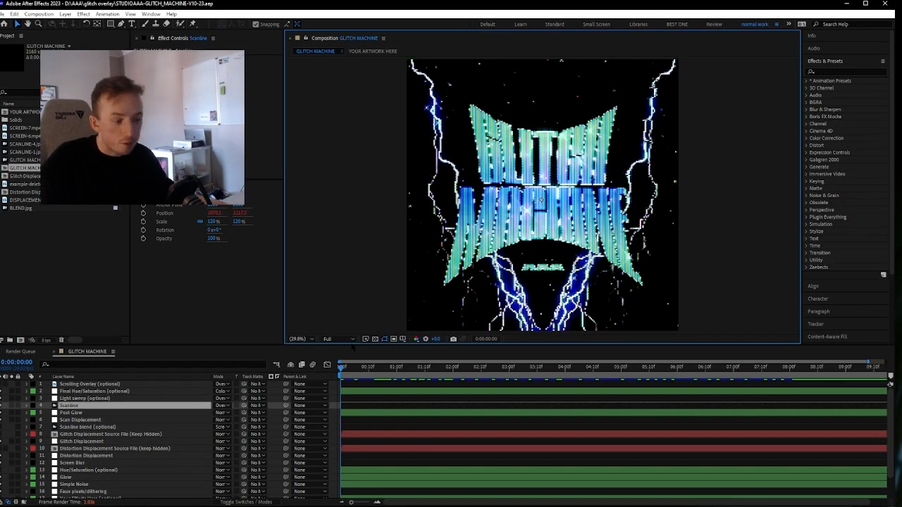 复古错位故障毛刺扭曲废弃纹理文本图形处理AE模板 StudioAAA - Glitch Machine AE Plugin 插件预设 第4张-素材湾丨精选海外优质设计素材资源 复古错位故障毛刺扭曲废弃纹理文本图形处理AE模板 StudioAAA - Glitch Machine AE Plugin 插件预设 sucaiwan.com