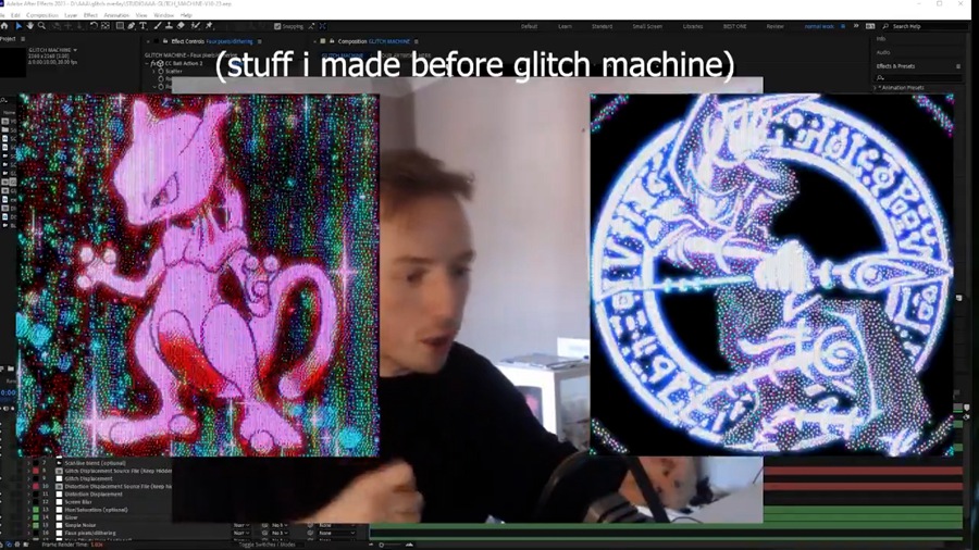 复古错位故障毛刺扭曲废弃纹理文本图形处理AE模板 StudioAAA - Glitch Machine AE Plugin 插件预设 第5张-素材湾丨精选海外优质设计素材资源 复古错位故障毛刺扭曲废弃纹理文本图形处理AE模板 StudioAAA - Glitch Machine AE Plugin 插件预设 sucaiwan.com