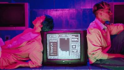 达芬奇转场预设：抽象霓虹科幻无限隧道转换目标缩放无缝转场预设 . sucaiwan.com