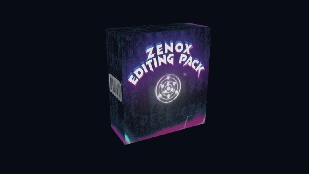 AE模板：幽灵抖动模糊动画单帧故障转场AE模板素材 Tsukuyomi XENOZ EDITING PACK 插件预设 sucaiwan.com