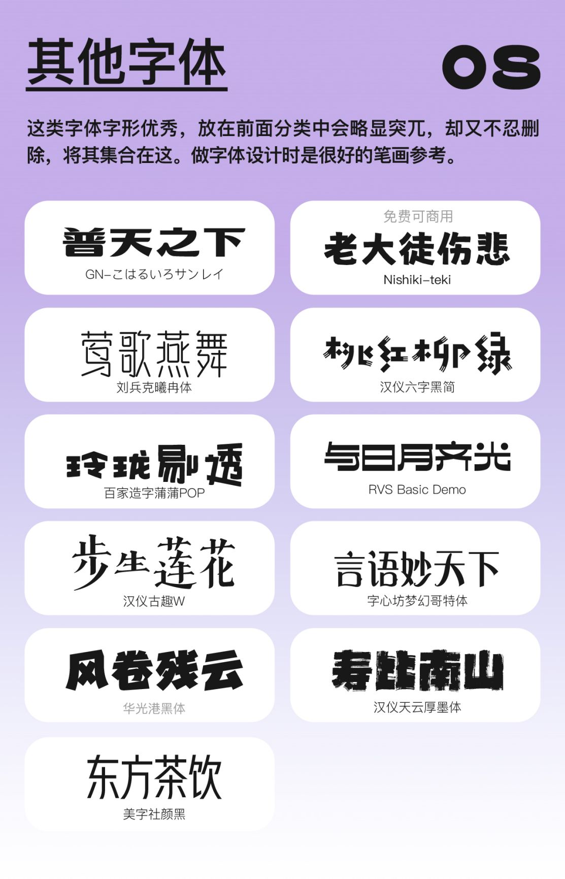 240+精选版可商用中英文字体PS/Procreate安装包合集 设计素材 sucaiwan.com