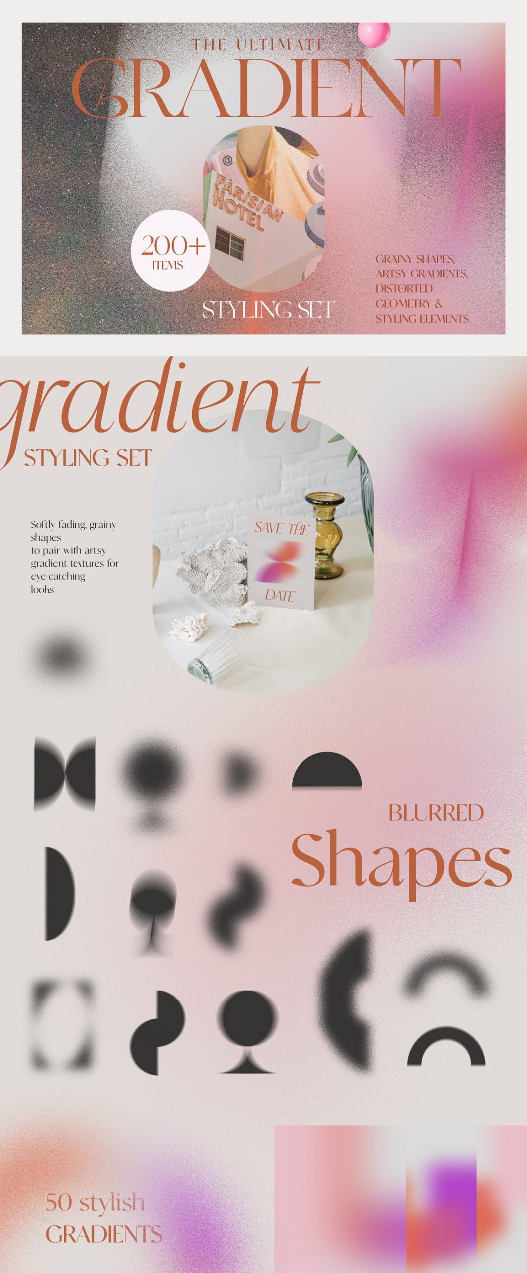 LARAS 抽象几何扭曲彩色渐变纹理拼贴元素海报设计背景PNG素材 Gradient Texture Collage Bundle 图片素材 第2张-素材湾丨精选海外优质设计素材资源 LARAS 抽象几何扭曲彩色渐变纹理拼贴元素海报设计背景PNG素材 Gradient Texture Collage Bundle 图片素材 sucaiwan.com