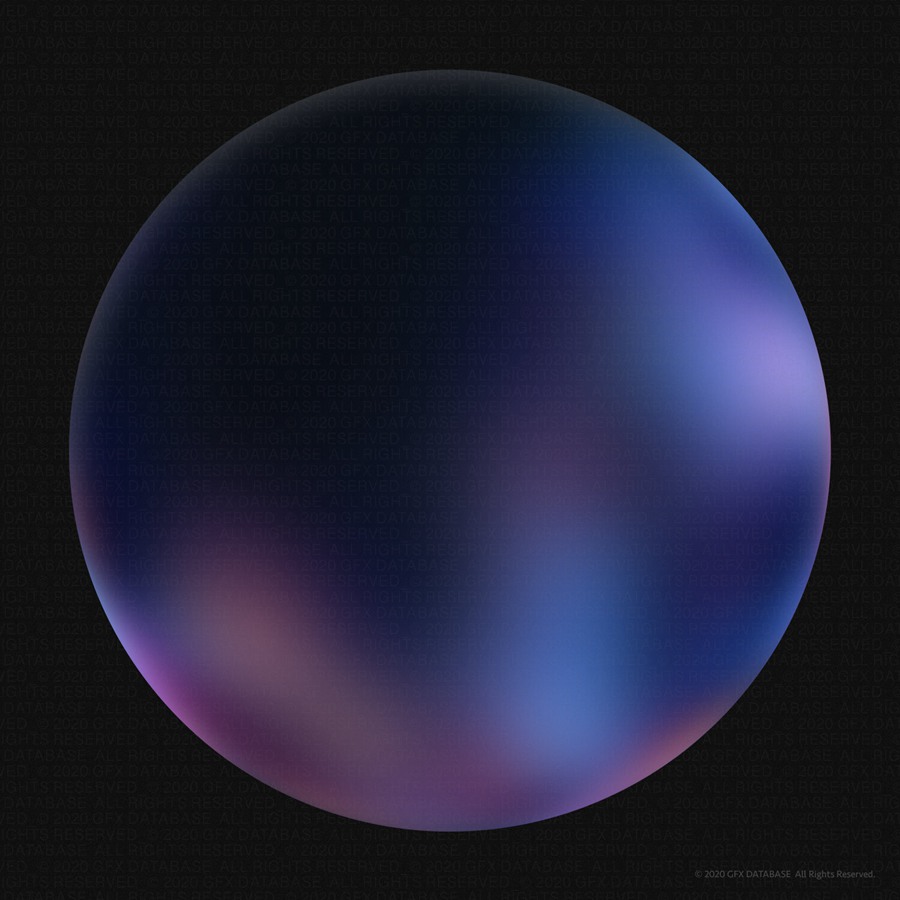 GFXDATABASE 高分辨率独特混合圆形渐变球形叠加图片素材 X10 Gradient Orb Graphics 图片素材 sucaiwan.com