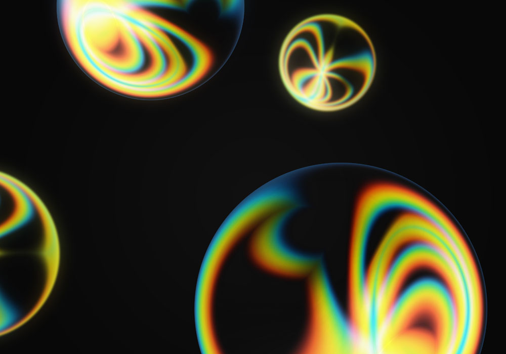 8款全息气泡背景JPG高清图片 图片素材 sucaiwan.com