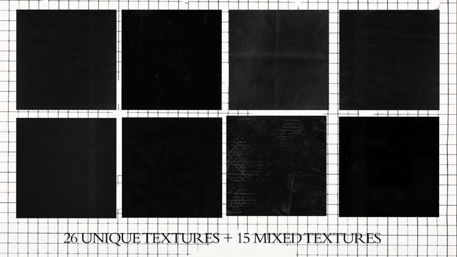 6k铝箔粉尘专辑封面贴纸噪点纹理叠加素材 Albert Andersen 图片素材 sucaiwan.com