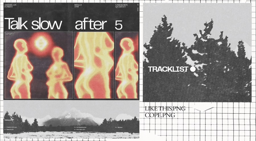 6k铝箔粉尘专辑封面贴纸噪点纹理叠加素材 Albert Andersen 图片素材 sucaiwan.com