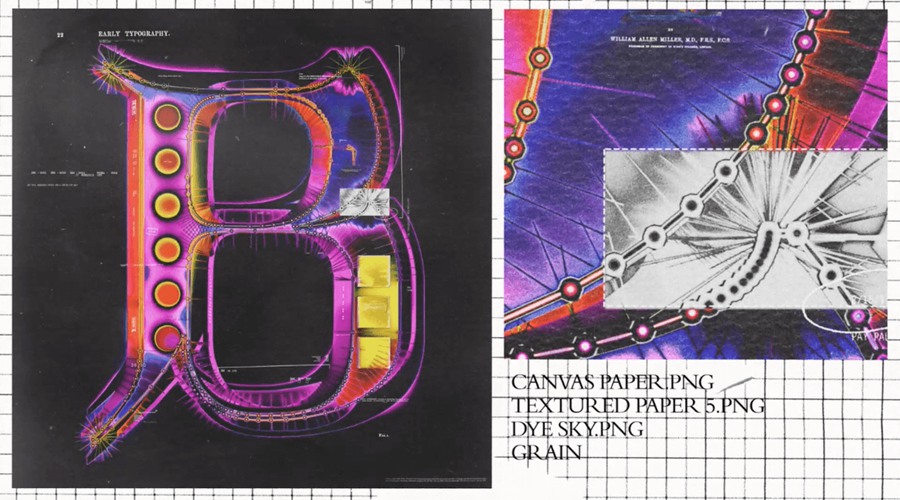 6k铝箔粉尘专辑封面贴纸噪点纹理叠加素材 Albert Andersen 图片素材 sucaiwan.com