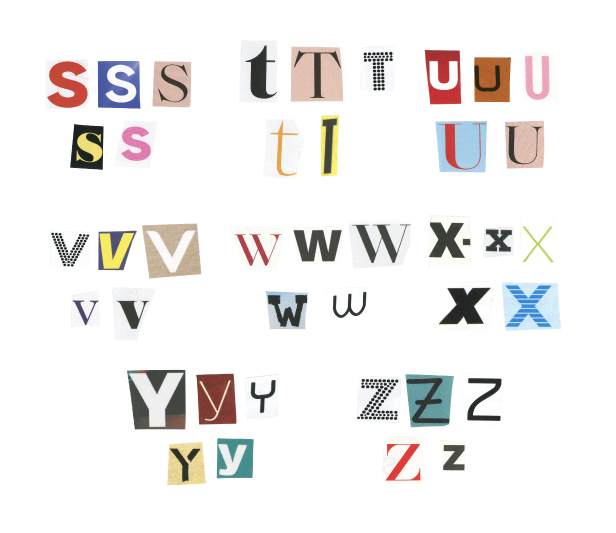 AE模板:200种高质量复古独特杂志剪纸拼贴字母元素包 Magazine Cutout Letters 图片素材 第6张-素材湾丨精选海外优质设计素材资源 AE模板:200种高质量复古独特杂志剪纸拼贴字母元素包 Magazine Cutout Letters 图片素材 sucaiwan.com