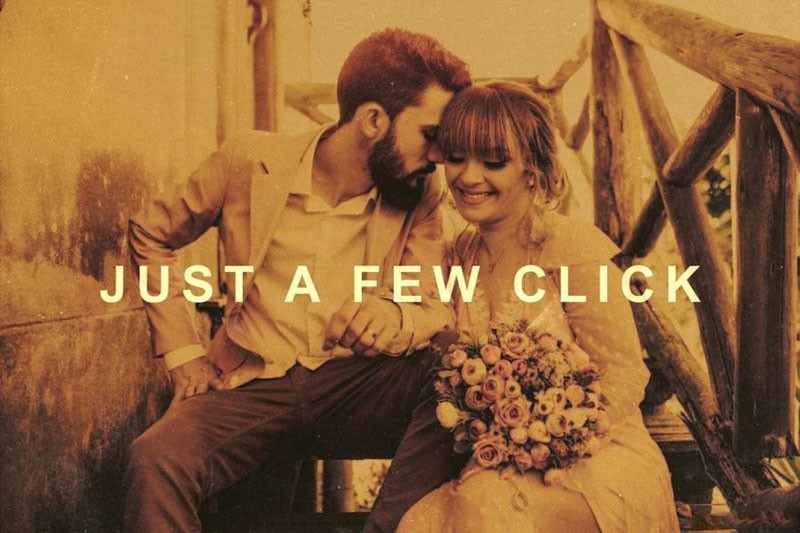 复古老旧照片PS图层样式 插件预设 sucaiwan.com