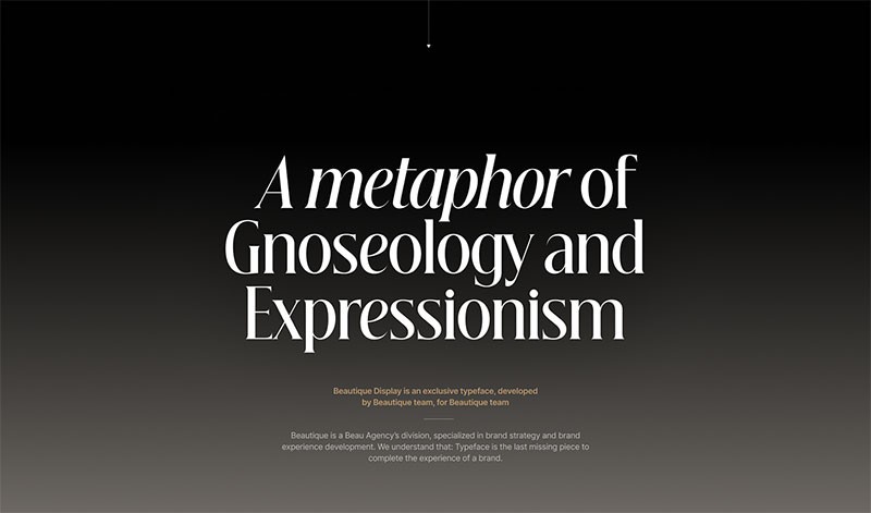 Beautique Display古典英文衬线字体，免费可商用 设计素材 sucaiwan.com