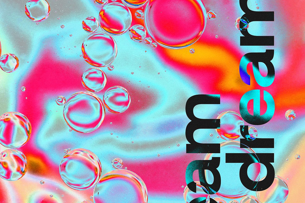 七种独特霓虹迷幻照片效果PS动作预设 插件预设 sucaiwan.com