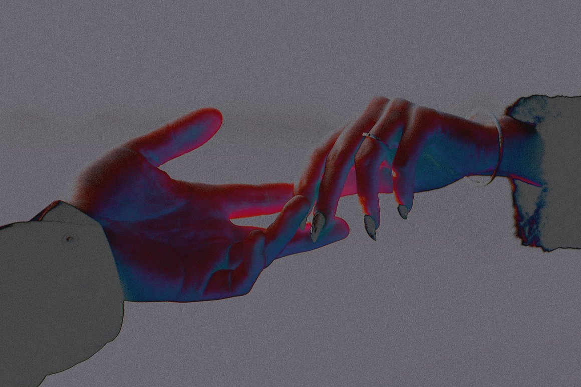 七种独特霓虹迷幻照片效果PS动作预设 插件预设 sucaiwan.com