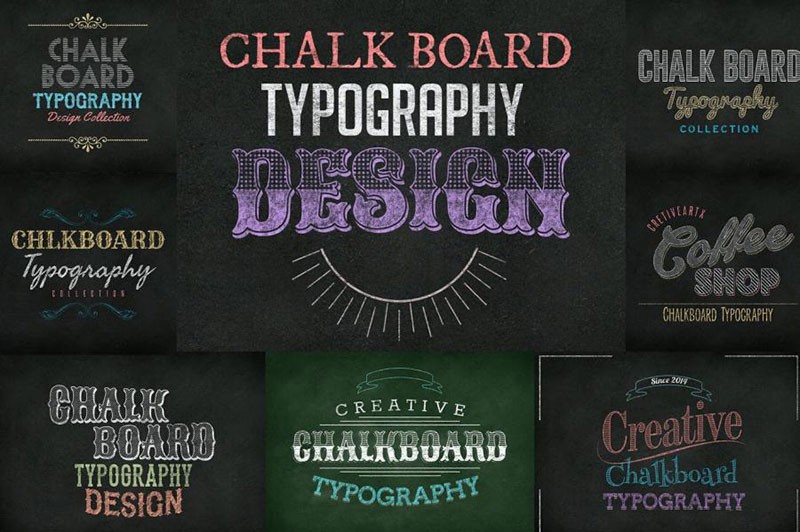 12款创意粉笔字文本样式PS图层样式 插件预设 第1张-素材湾丨精选海外优质设计素材资源 12款创意粉笔字文本样式PS图层样式 插件预设 sucaiwan.com