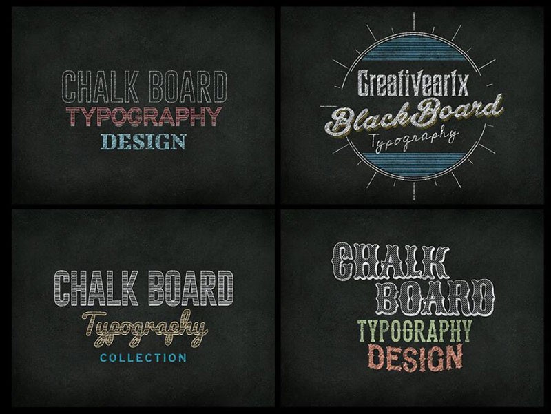 12款创意粉笔字文本样式PS图层样式 插件预设 第3张-素材湾丨精选海外优质设计素材资源 12款创意粉笔字文本样式PS图层样式 插件预设 sucaiwan.com