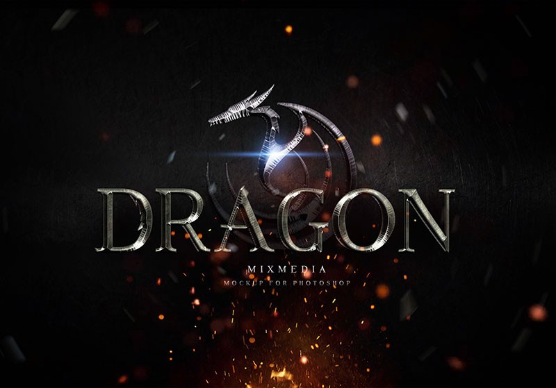 8套电影游戏海报文字特效，PSD ASL格式 插件预设 sucaiwan.com