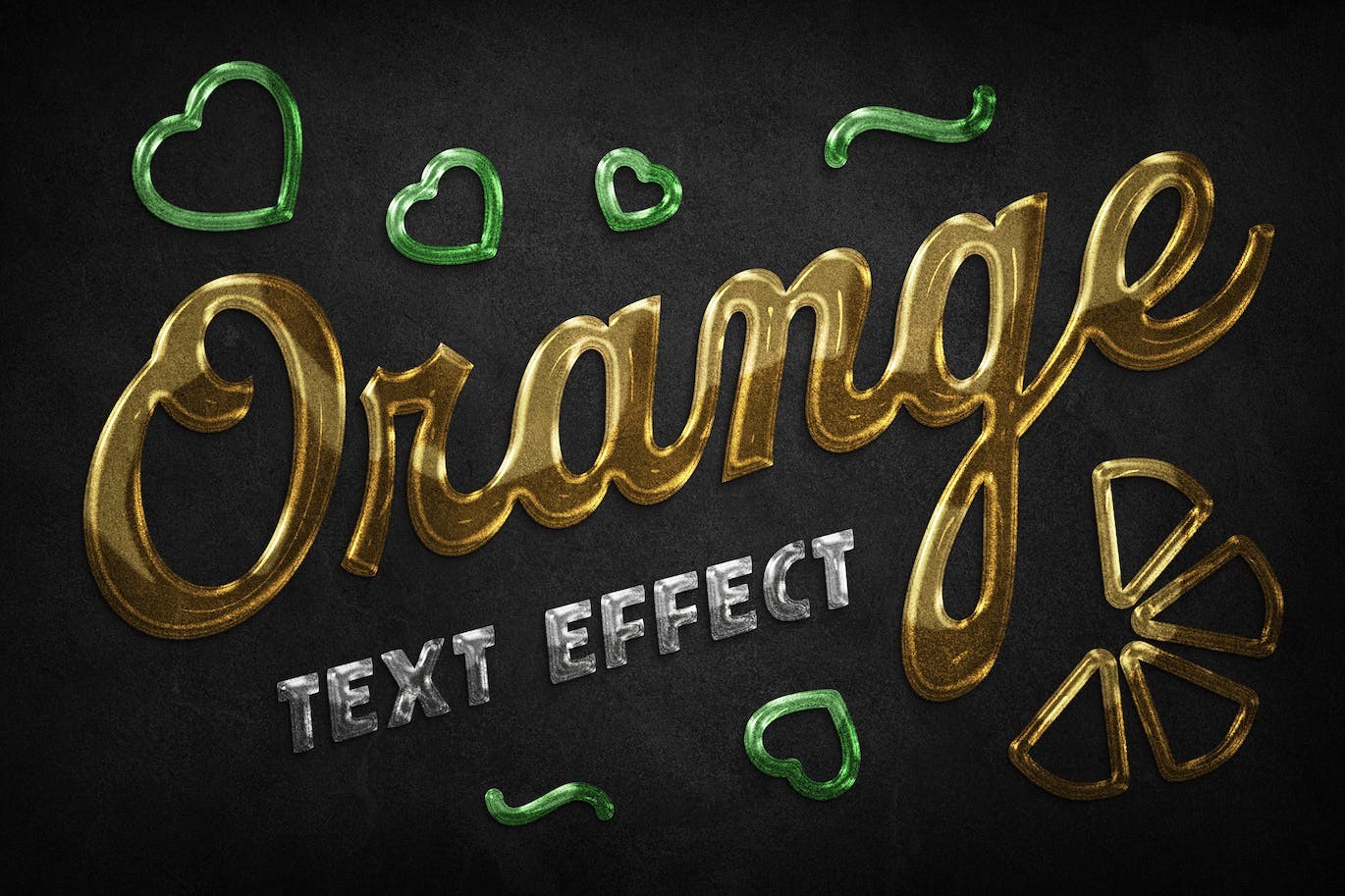 10个玻璃文字效果图层样式PSD 插件预设 sucaiwan.com