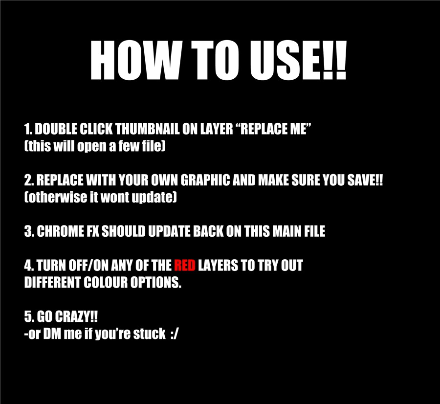 新潮复古酸性镀铬立体Logo文字特效图层样式字体样机PSD模板 Hvnter CHROME PACK 3 样机素材 sucaiwan.com