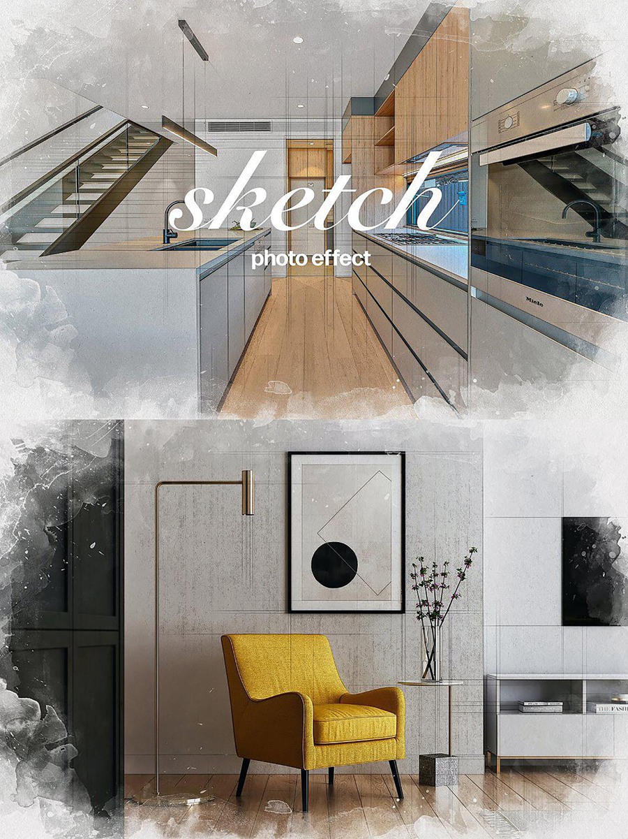 30款油画半色调史诗般电影亮度艺术铅笔混合媒体拼贴画时尚照片效果包PSD样机素材 样机素材 第9张-素材湾丨精选海外优质设计素材资源 30款油画半色调史诗般电影亮度艺术铅笔混合媒体拼贴画时尚照片效果包PSD样机素材 样机素材 sucaiwan.com