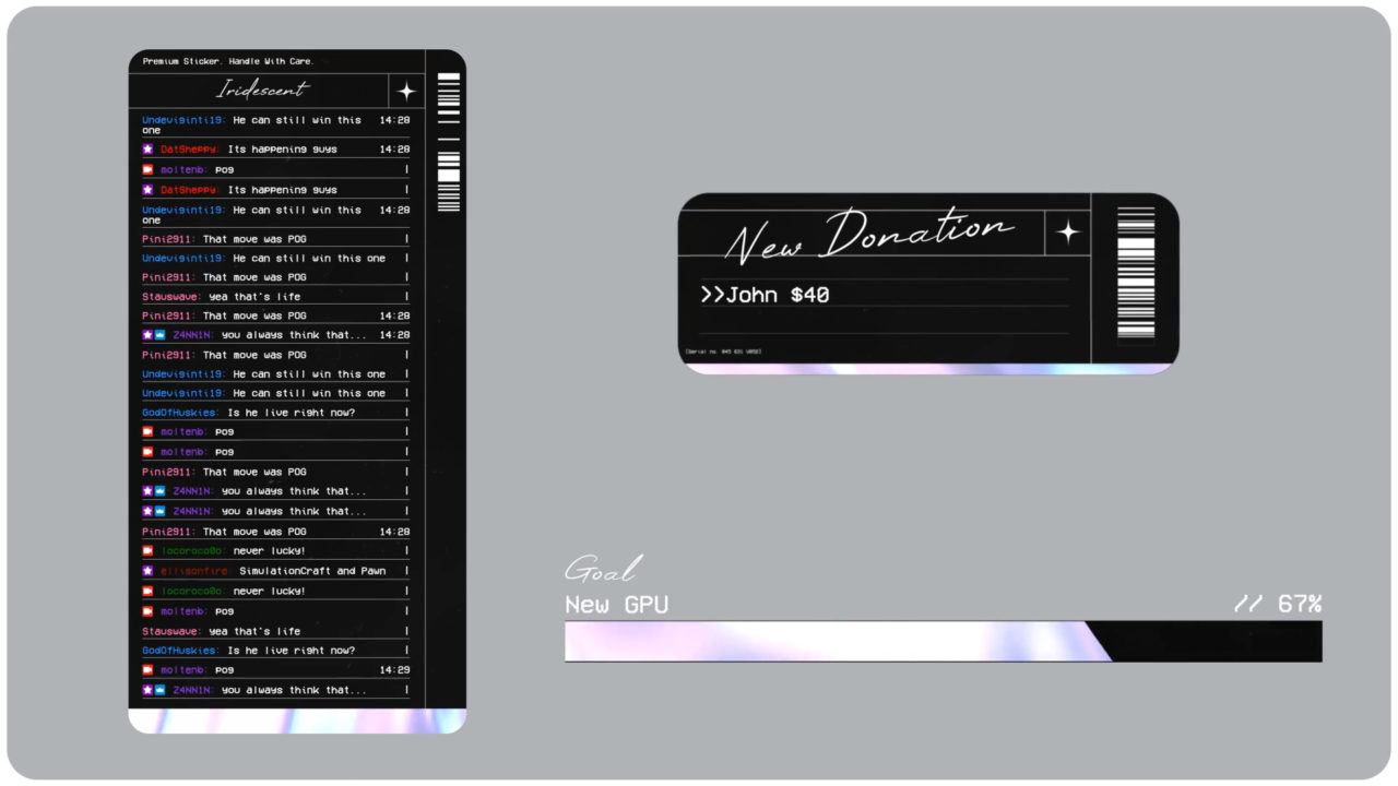 暗黑彩虹流体小部件贴纸警报场景栏目包装AE模板设计包+视频素材 影视音频 第8张-素材湾丨精选海外优质设计素材资源 暗黑彩虹流体小部件贴纸警报场景栏目包装AE模板设计包+视频素材 影视音频 sucaiwan.com