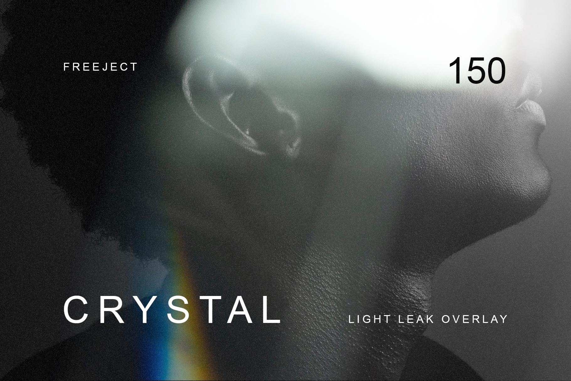 150个棱镜霓虹晶体漏光JPG覆盖层 Freeject 150 Crystal Light Leak Overlay 图片素材 sucaiwan.com