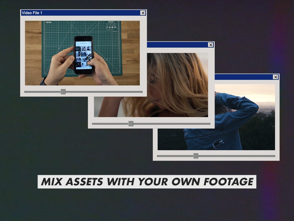 Video Milkshake 90年代复古对话框怀旧错误窗口图标播放窗口素材Pr模板 插件预设 sucaiwan.com