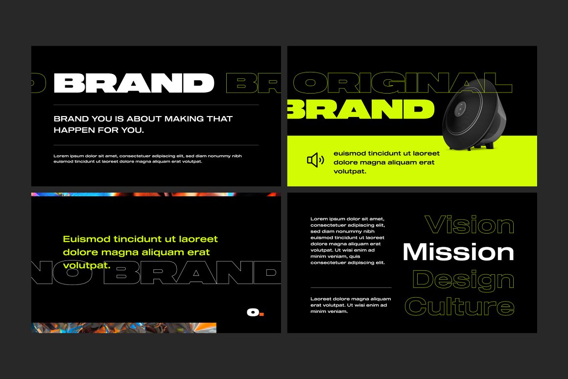 PPT模板:50页极简创意都市现代品牌VI设计展示演示文稿幻灯片PPT设计套装 NO BRAND - Creative Presentation v2 . 第7张-素材湾丨精选海外优质设计素材资源 PPT模板:50页极简创意都市现代品牌VI设计展示演示文稿幻灯片PPT设计套装 NO BRAND - Creative Presentation v2 . sucaiwan.com