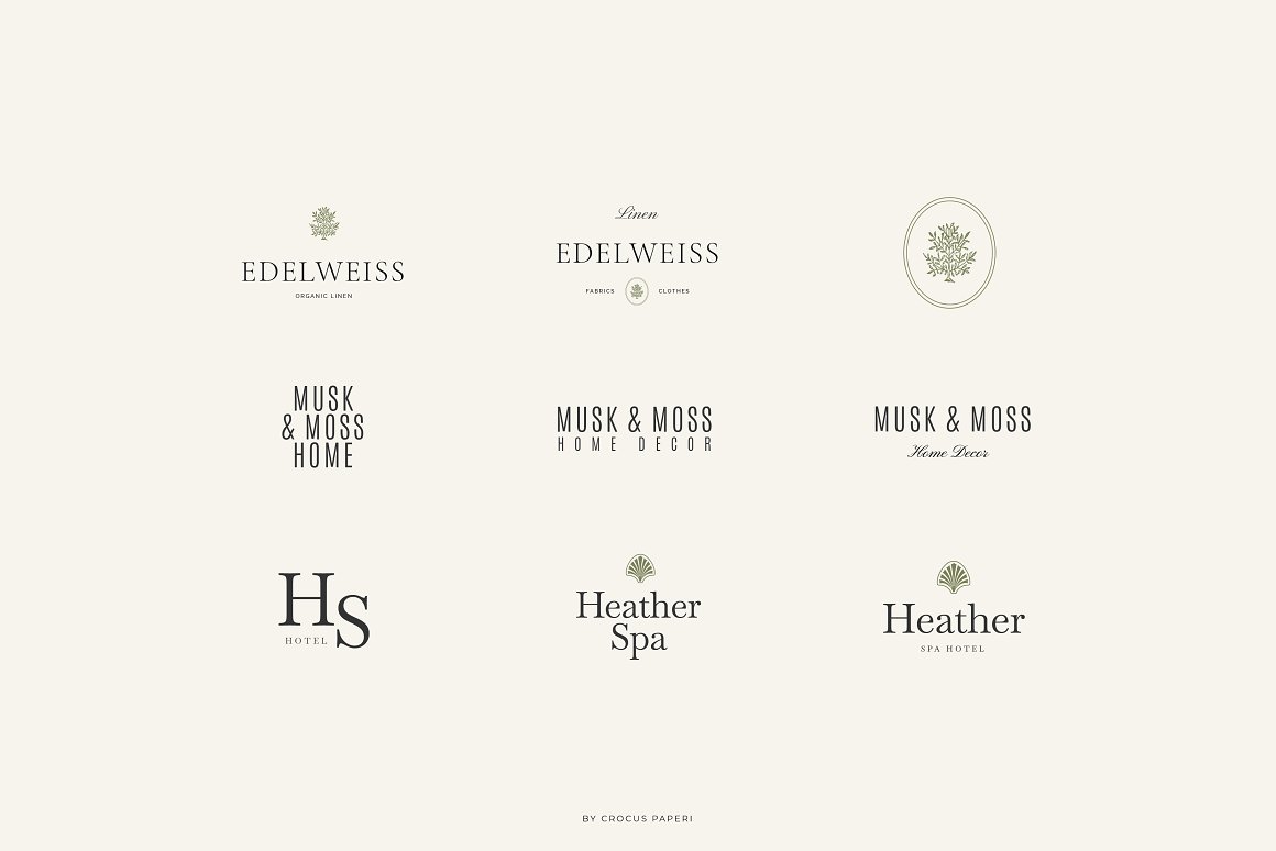 21个优雅轻奢艺术杂志海报标题品牌徽标Logo设计模板和名片集合 . 第14张-素材湾丨精选海外优质设计素材资源 21个优雅轻奢艺术杂志海报标题品牌徽标Logo设计模板和名片集合 . sucaiwan.com