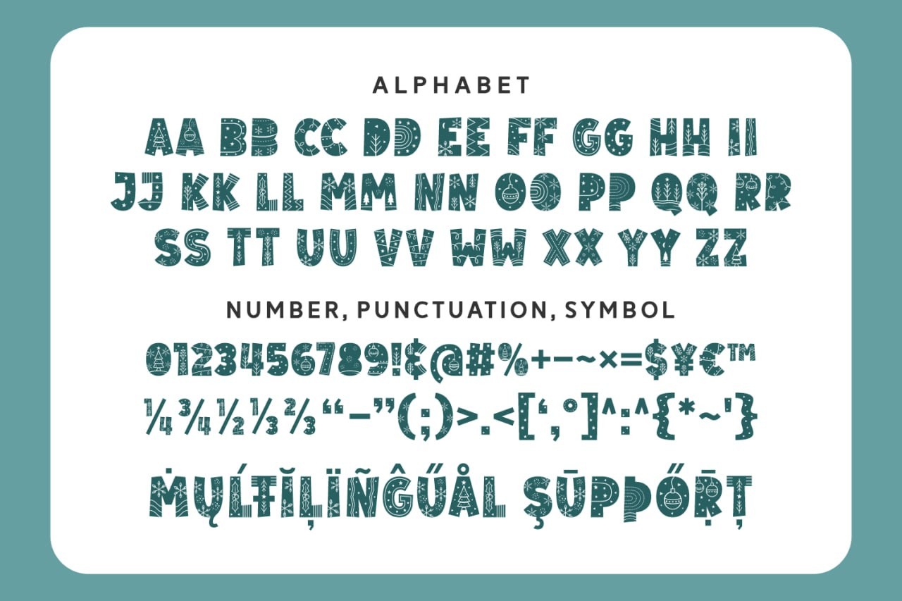 Xmas Coming 圣诞英文装饰字体 设计素材 sucaiwan.com