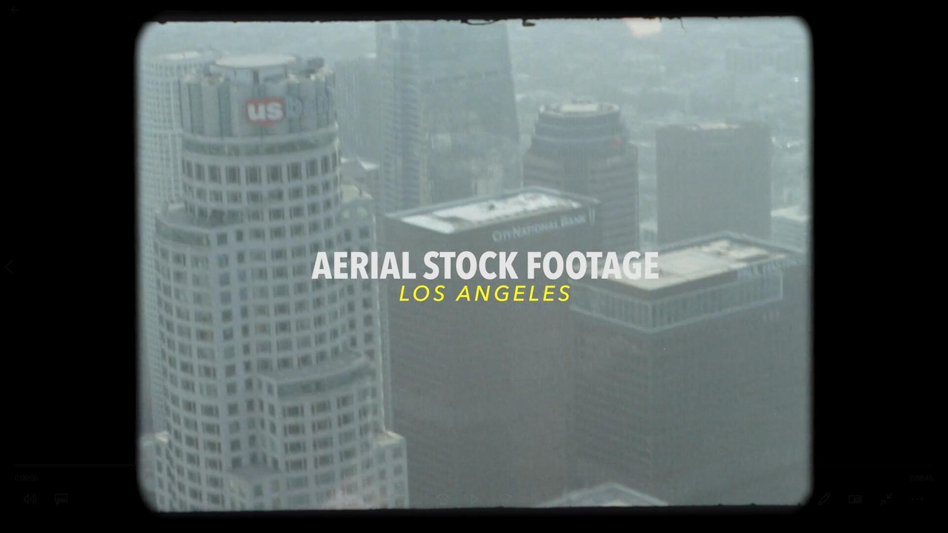 复古洛杉矶城市胶片航拍VHS影视摄影片段4K视频素材 Tropic Colour – LA AERIAL FILM STOCK FOOTAGE . sucaiwan.com