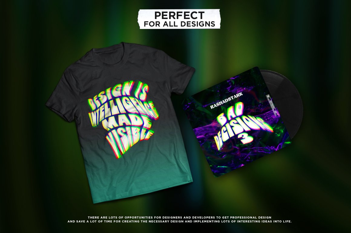 新潮复古酸性液体艺术音乐海报封面融化文字效果PSD模板 Vol.2 样机素材 第3张-素材湾丨精选海外优质设计素材资源 新潮复古酸性液体艺术音乐海报封面融化文字效果PSD模板 Vol.2 样机素材 sucaiwan.com