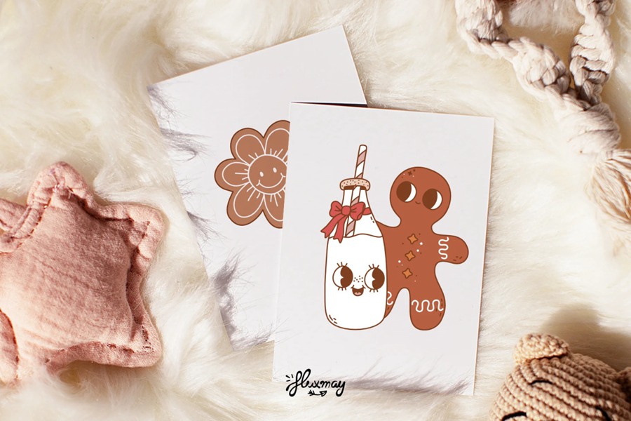 12套90年代怀旧圣诞节复古图案套装素材 图片素材 第16张-素材湾丨精选海外优质设计素材资源 12套90年代怀旧圣诞节复古图案套装素材 图片素材 sucaiwan.com