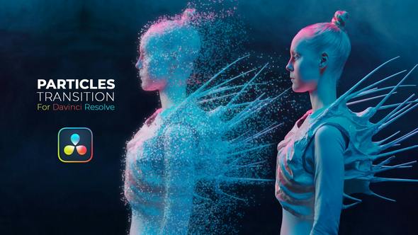 达芬奇预设：梦幻散景眩光辉光粒子转场过渡 . sucaiwan.com