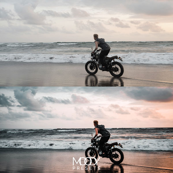 滑板骑行户外运动暗黑酷炫风vlog手机端LR预设 Moodypresets – Automotive Travel Presets 插件预设 sucaiwan.com