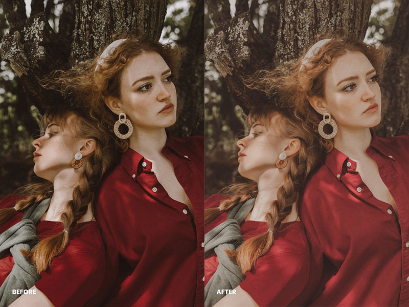 自然明亮清新人像温暖色调摄影后期调色Lightroom预设 插件预设 第5张-素材湾丨精选海外优质设计素材资源 自然明亮清新人像温暖色调摄影后期调色Lightroom预设 插件预设 sucaiwan.com