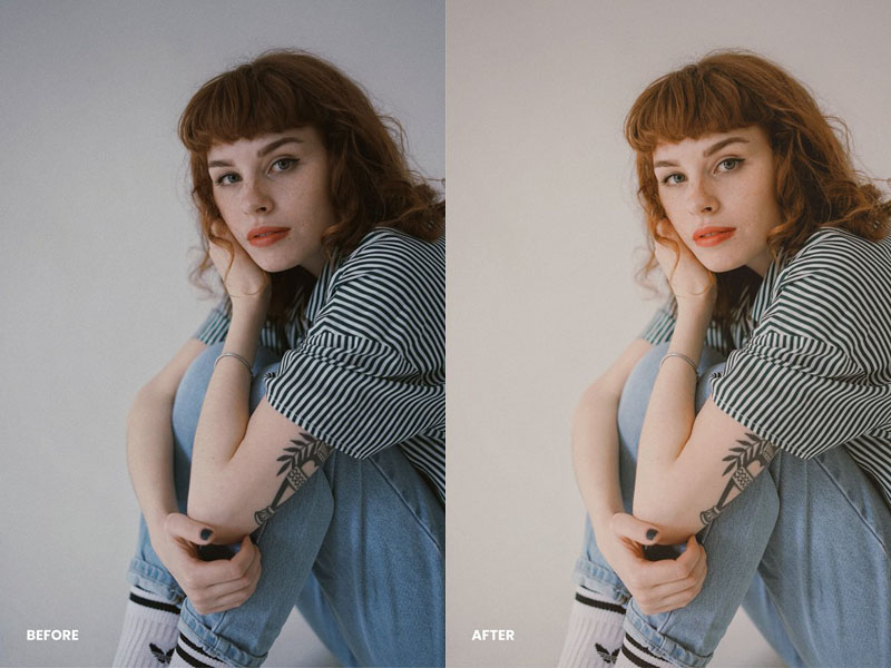 自然明亮清新人像温暖色调摄影后期调色Lightroom预设 插件预设 第7张-素材湾丨精选海外优质设计素材资源 自然明亮清新人像温暖色调摄影后期调色Lightroom预设 插件预设 sucaiwan.com