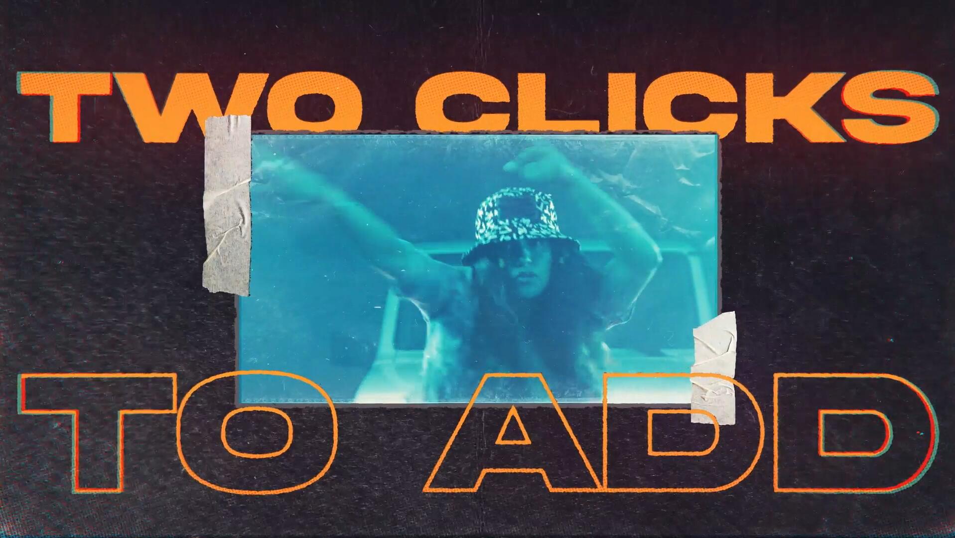 AE模板：37种嘻哈音乐视频电影帧剪切失真毛刺撕纸转场过渡包 . sucaiwan.com