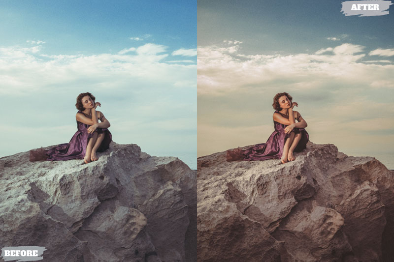 7款电影音乐氛围人像旅拍摄影后期调色Lightroom预设 插件预设 sucaiwan.com