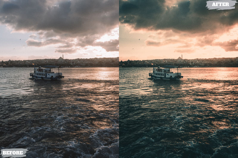 7款电影音乐氛围人像旅拍摄影后期调色Lightroom预设 插件预设 sucaiwan.com