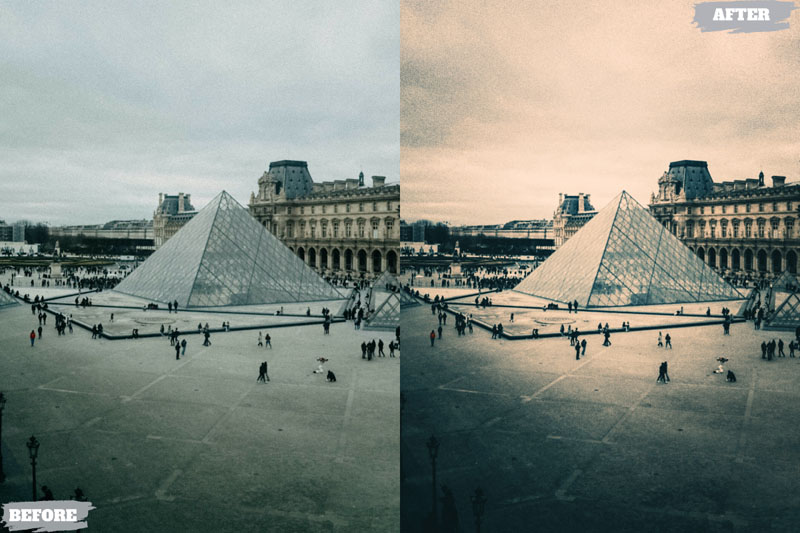 7款电影音乐氛围人像旅拍摄影后期调色Lightroom预设 插件预设 sucaiwan.com