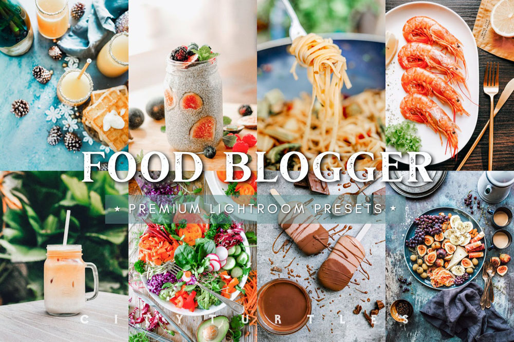 10款明亮干净美食美学手机和电脑端Lightroom预设 插件预设 sucaiwan.com