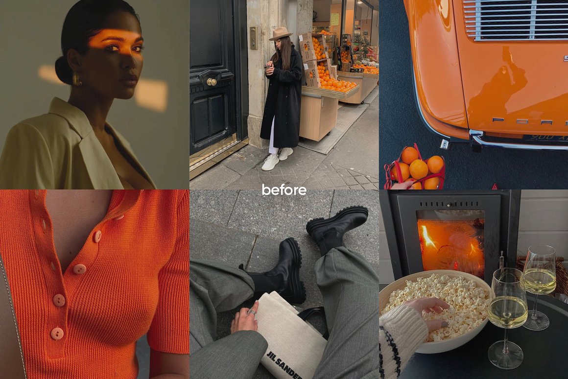 6个秋季INS风黄昏橙色橘黄色调灯笼街拍Lightroom预设 插件预设 第10张-素材湾丨精选海外优质设计素材资源 6个秋季INS风黄昏橙色橘黄色调灯笼街拍Lightroom预设 插件预设 sucaiwan.com