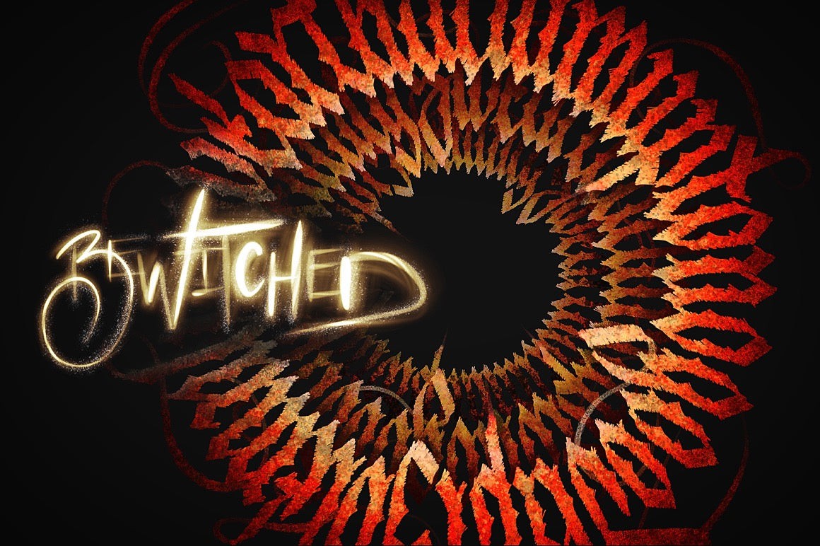 Procreate哥特式书法板写笔刷 笔刷资源 sucaiwan.com